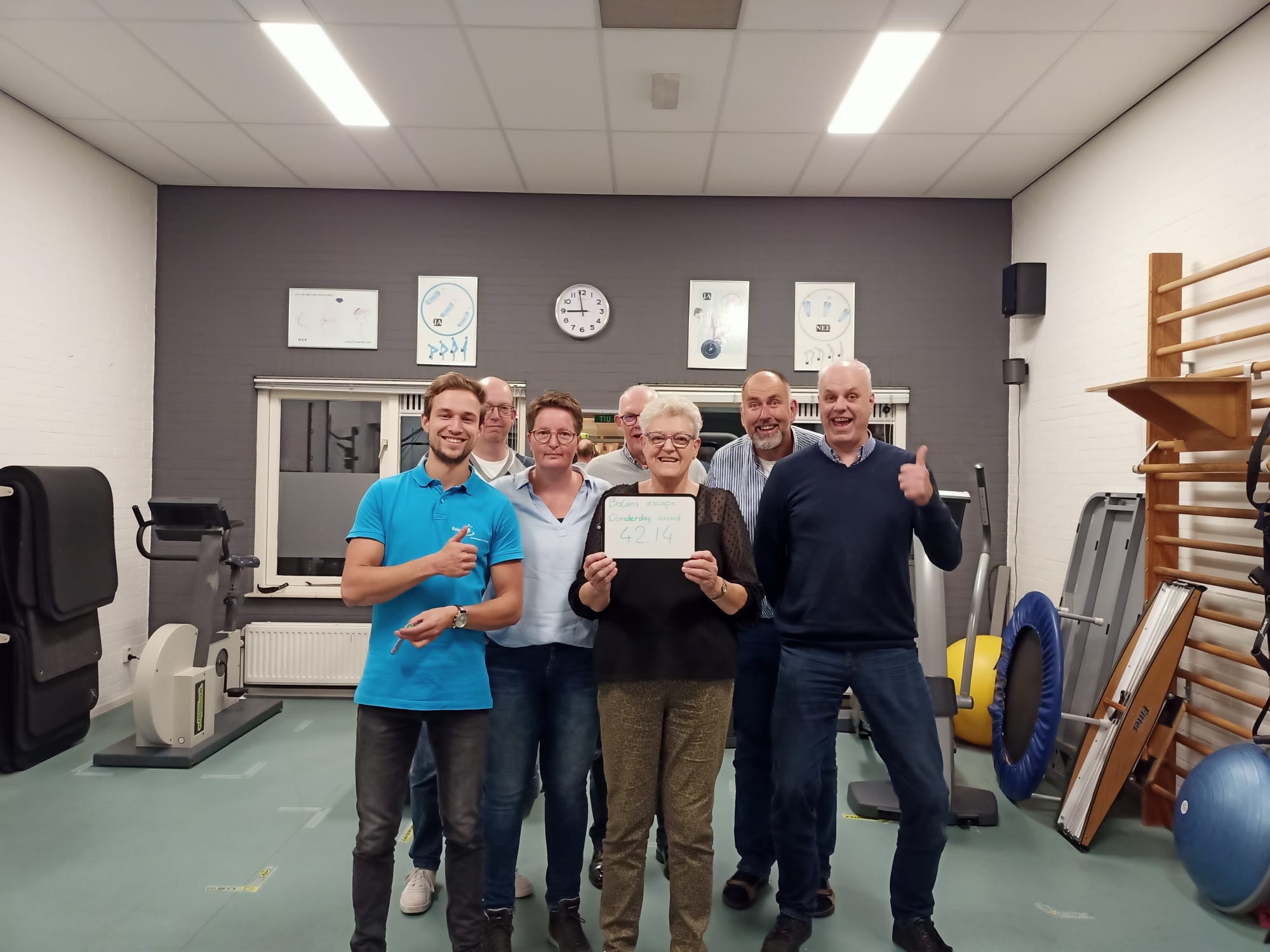 Winnaars Escape Room!